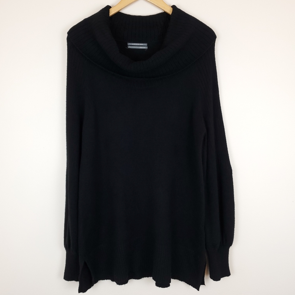Anthropologie Paloma Cowl Neck Balloon Sleeve Pullover Sweater - Picture 3 of 10